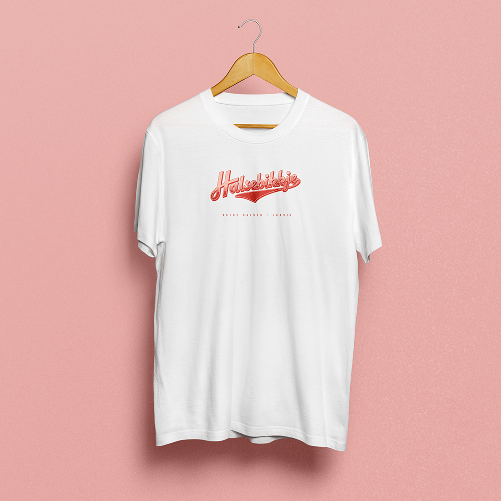 HALSEBIKKJE t-skjorte
